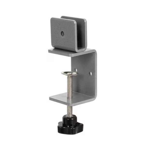 Boss NP02 2 Carton Bracket & Hardware Desk Clamp Panel for Plexiglass - 2 Pieces, Boss, Mfr#: NP02